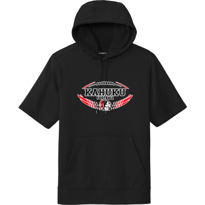 Performance Fleece Short Sleeve Hooded Pullover