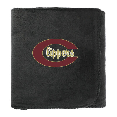 100% Recycled PET Fleece Blanket with RPET Pouch