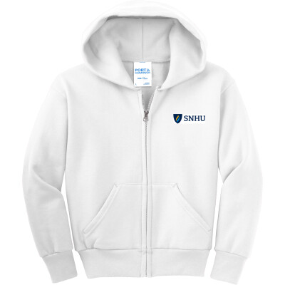 Youth Core Fleece Full-Zip Hooded Sweatshirt