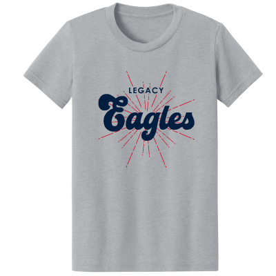 Youth Heather CVC Short Sleeve Tee