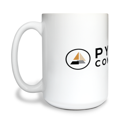 15 oz White Ceramic Mug
