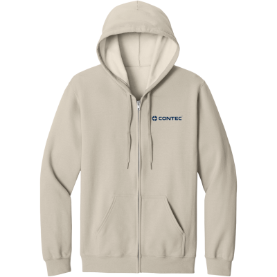 Softstyle Midweight Fleece Full-Zip Hooded Sweatshirt