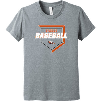 Bella+Canvas Youth Heather CVC Tee