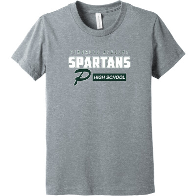 Bella+Canvas Youth Heather CVC Tee