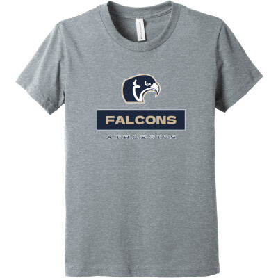 Bella+Canvas Youth Heather CVC Tee