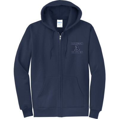 Core Fleece Full-Zip Hooded Sweatshirt