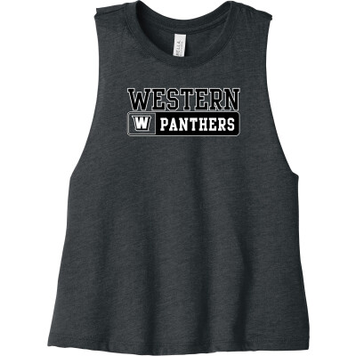 Bella+Canvas Women’s Racerback Cropped Tank