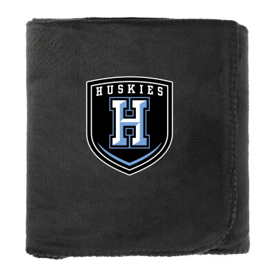 100% Recycled PET Fleece Blanket with RPET Pouch