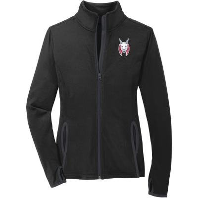 Women's Sport-Wick Stretch Contrast Full-Zip Jacket