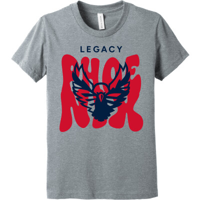 Youth Heather CVC Short Sleeve Tee