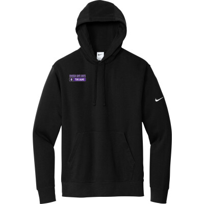 NIKE Club Fleece Sleeve Swoosh Pullover Hoodie