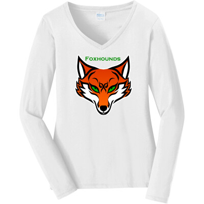 Women's Long Sleeve Fan Favorite V-Neck Tee
