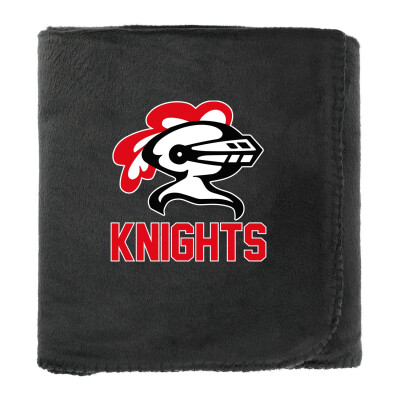 100% Recycled PET Fleece Blanket with RPET Pouch