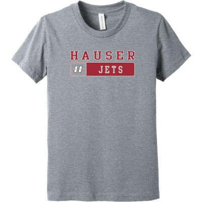 Bella+Canvas Youth Heather CVC Tee