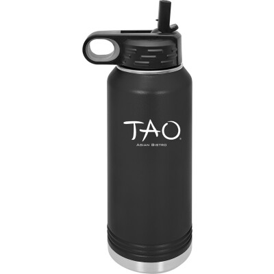 Tao Asian Bistro Stainless Steel Double Insulated 32oz Polar Camel Bottle