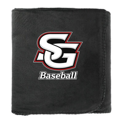 100% Recycled PET Fleece Blanket with RPET Pouch