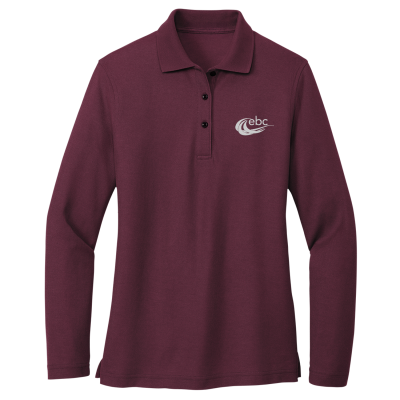 Women's Silk Touch Long Sleeve Polo