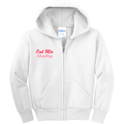 Youth Core Fleece Full-Zip Hooded Sweatshirt