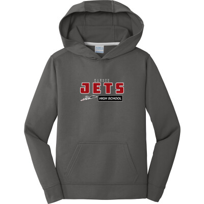 Youth Performance Fleece Pullover Hooded Sweatshirt