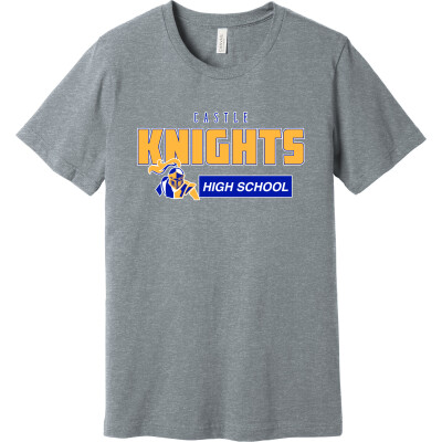 Bella+Canvas Unisex Heather CVC Short Sleeve Tee