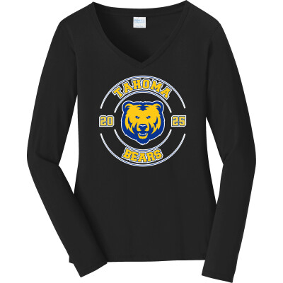Women's Long Sleeve Fan Favorite V-Neck Tee