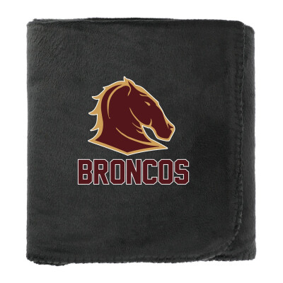 100% Recycled PET Fleece Blanket with RPET Pouch