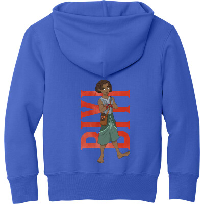 Biyi Hero Pose Youth Fleece Pullover Hoodie