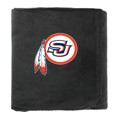 100% Recycled PET Fleece Blanket with RPET Pouch