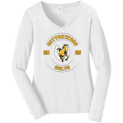 Women's Long Sleeve Fan Favorite V-Neck Tee
