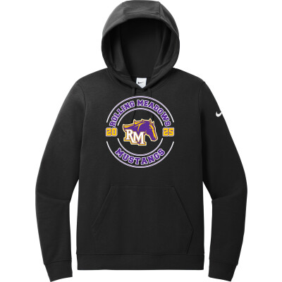 Nike Women's Club Fleece Sleeve Swoosh Pullover Hoodie