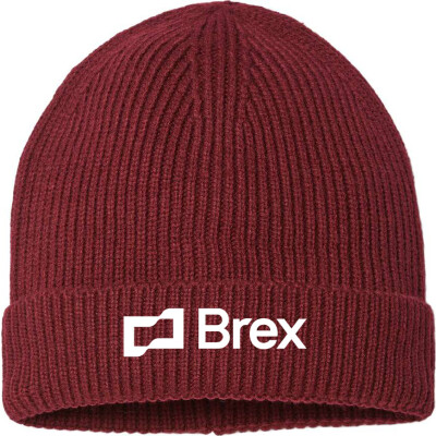 Fine Rib Cuff Beanie