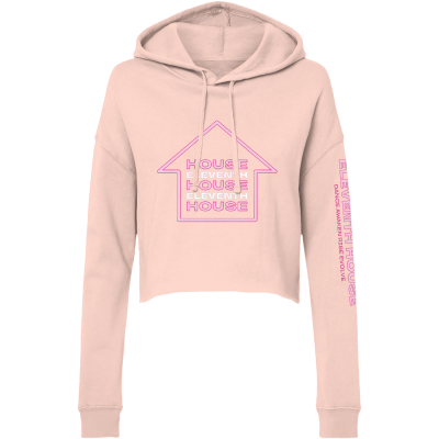 Women’s Lightweight Crop Hooded Sweatshirt