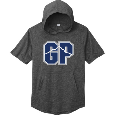 Tri-Blend Wicking Short Sleeve Hoodie