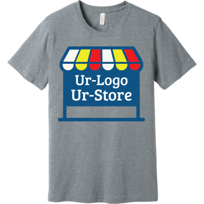 Unisex Heather CVC Short Sleeve Tee