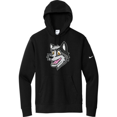 Nike Fleece Sleeve Swoosh Pullover Hoodie
