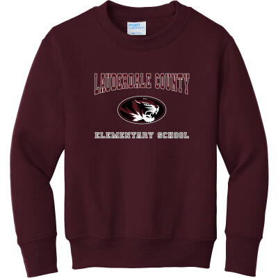 Youth Core Fleece Crewneck Sweatshirt