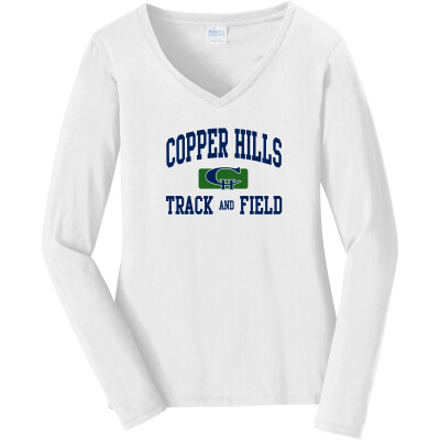 Women's Long Sleeve Fan Favorite V-Neck Tee