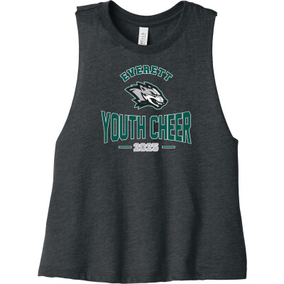Bella+Canvas Women’s Racerback Cropped Tank