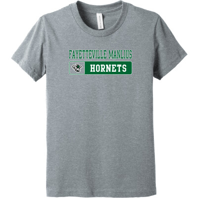 Bella+Canvas Youth Heather CVC Tee