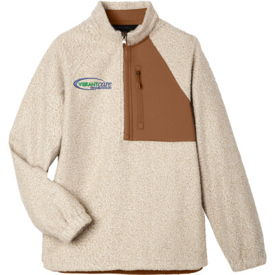 Ladies' Fleece 1/4 Zip - EMBROIDERED