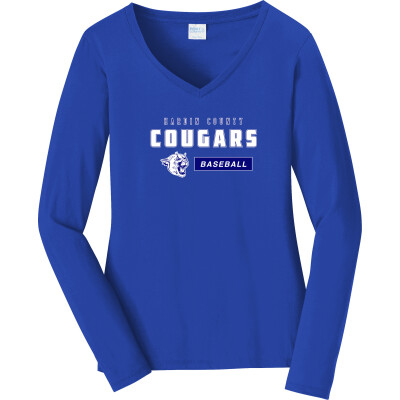 Women's Long Sleeve Fan Favorite V-Neck Tee