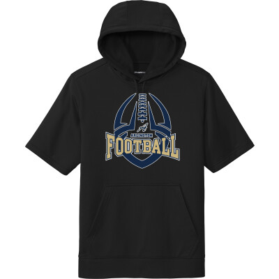 Performance Fleece Short-Sleeve Hooded Pullover