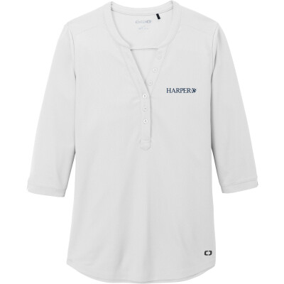 OGIO Women's Jewel Henley (DTF)