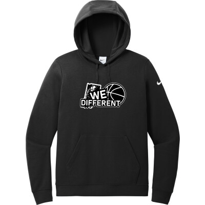 Nike Women's Club Fleece Sleeve Swoosh Pullover Hoodie