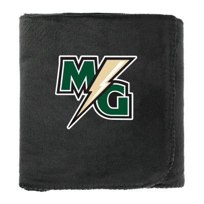 100% Recycled PET Fleece Blanket with RPET Pouch