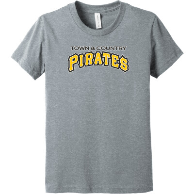 Bella+Canvas Youth Heather CVC Tee