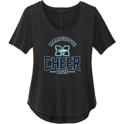 Women's Stretch Jersey Relaxed Scoop Tee