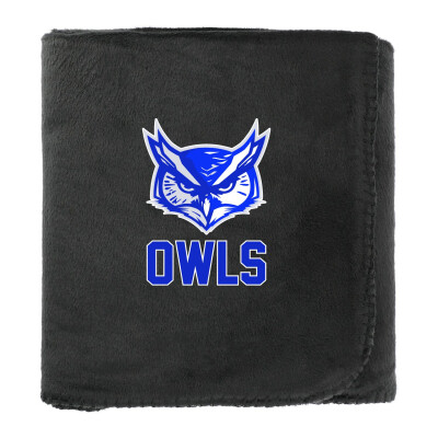 100% Recycled PET Fleece Blanket with RPET Pouch