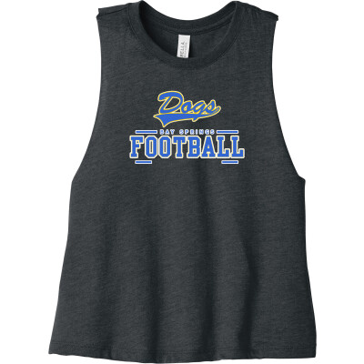 Bella+Canvas Women’s Racerback Cropped Tank