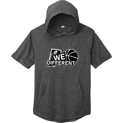 Tri-Blend Wicking Short Sleeve Hoodie
